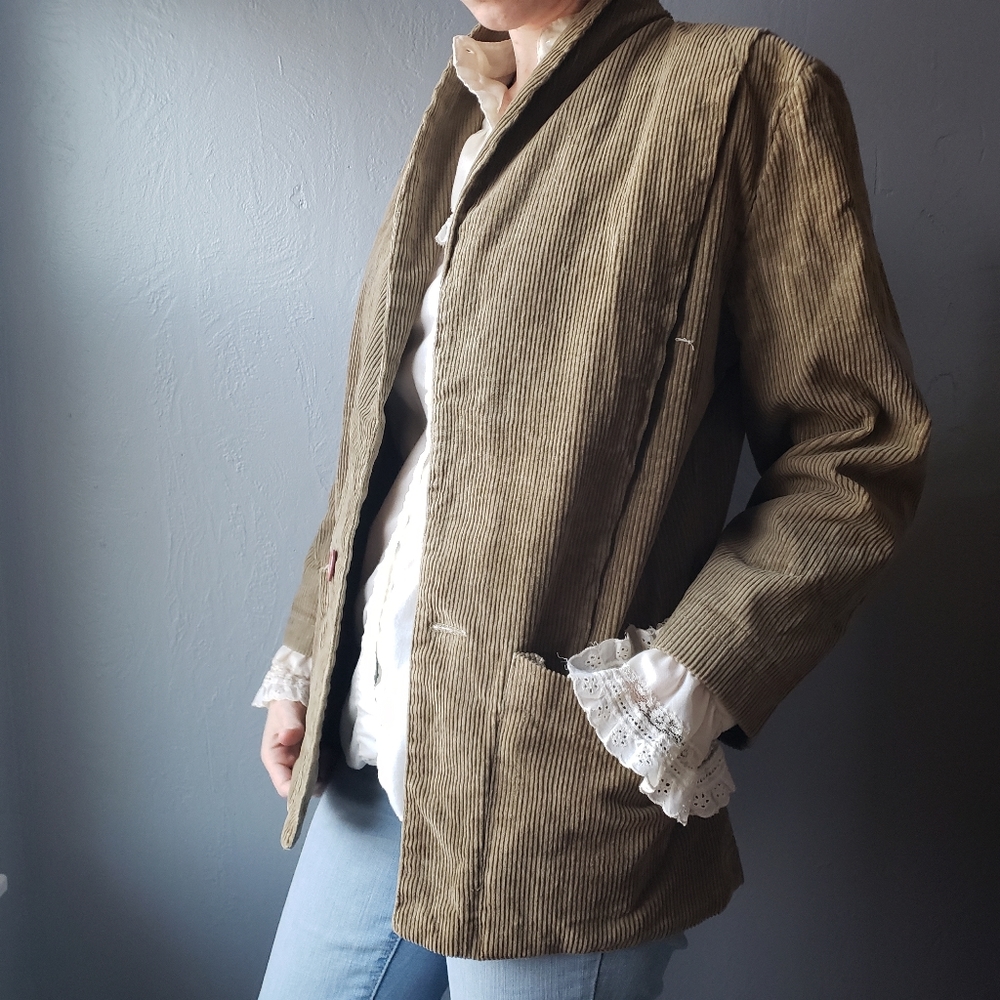 Olive Green Corderoy Jacket